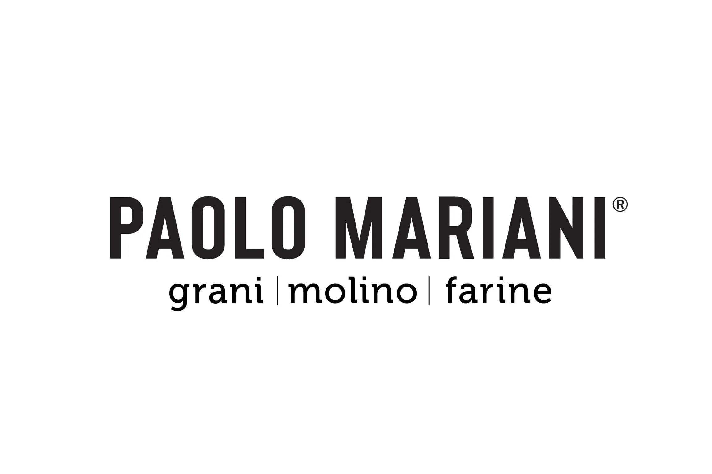 Paolo Mariani's new logo with tagline.